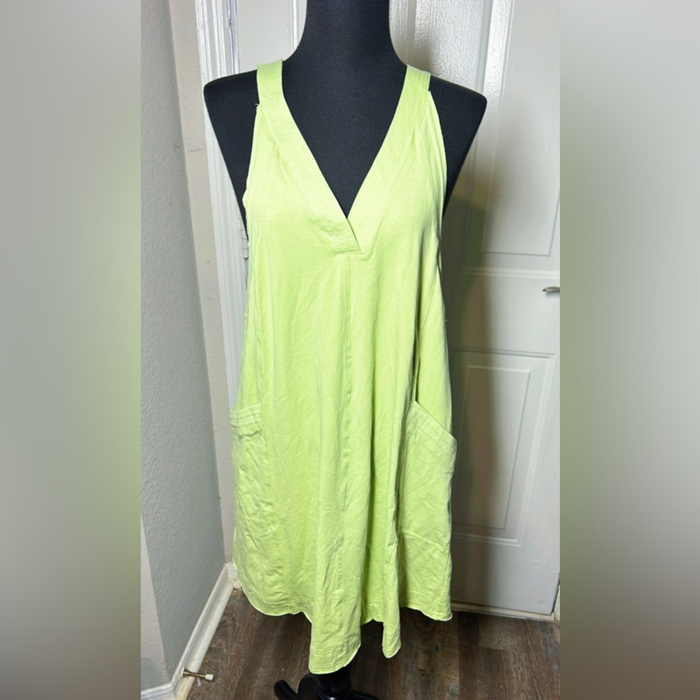 Elegant Lime Maxi Dress